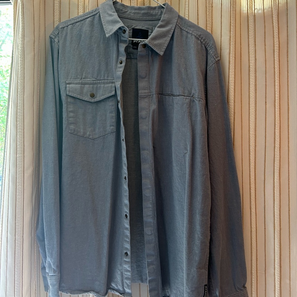 Men’s prana button down